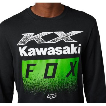 Футболка FOX PREMIUM Long Sleeve Tee - KAWI® [Black]