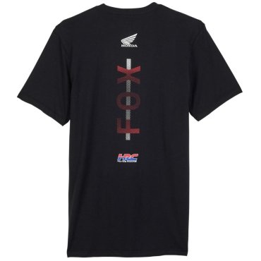 Футболка FOX PREMIUM Short Sleeve Tee - HONDA® [Black]