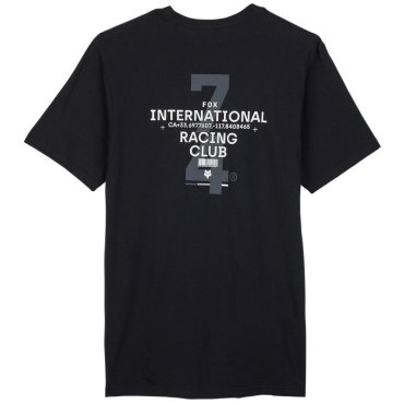 Футболка FOX PREMIUM Short Sleeve Tee - NUMERICAL [Black]