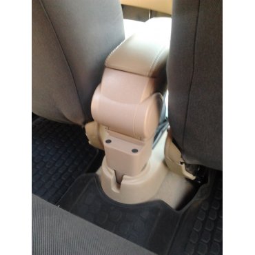 Chevrolet Aveo T250 подлокотник бежевый ASP виниловый