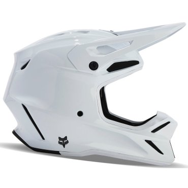 Шолом FOX V3 RS Helmet - SOLID [White]