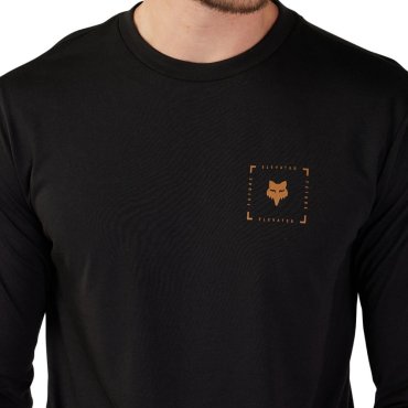 Футболка FOX TECH Long Sleeve Tee - BOXED FUTURE [Black]