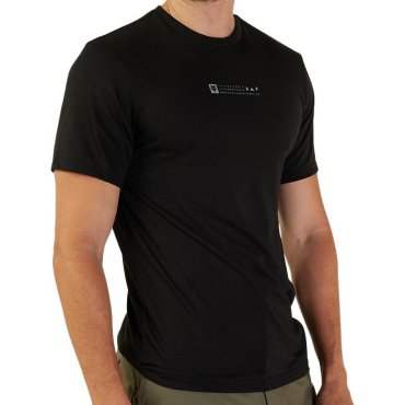 Футболка FOX TECH Short Sleeve Tee - BASE OVER [Black]