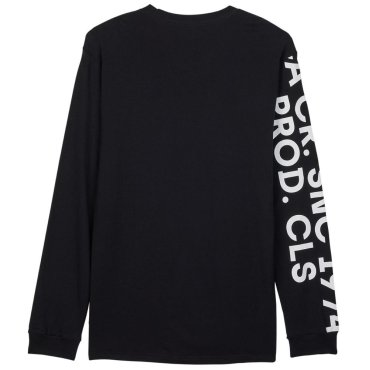 Футболка FOX PREMIUM Long Sleeve Tee - BARGE [Black]