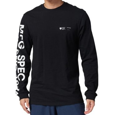 Футболка FOX PREMIUM Long Sleeve Tee - BARGE [Black]