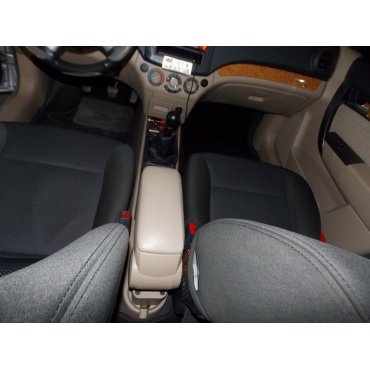 Chevrolet Aveo T250 подлокотник бежевый ASP виниловый
