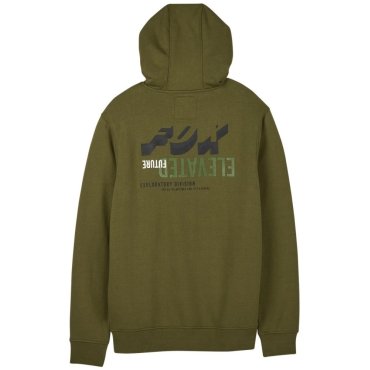 Толстовка FOX Hoodie - ELEVATED [Olive Green]