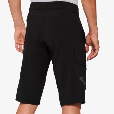 Шорти 100% RIDECAMP Short + Liner [Black]