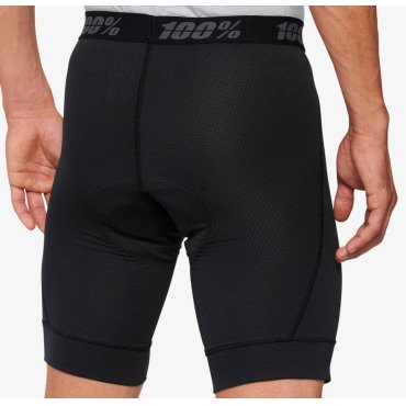 Шорти 100% RIDECAMP Short + Liner [Black]