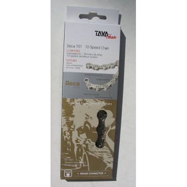 Ланцюг TAYA DECA-101 Chain - 10sp [Silver]