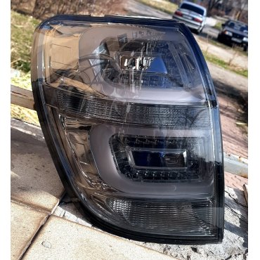 Chevrolet Captiva альтернативная оптика задняя светодиодная LED черная WH