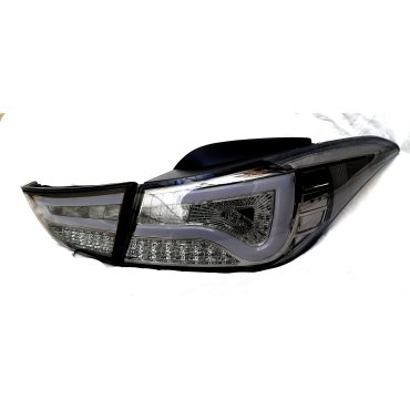 Hyundai Elantra MD оптика задняя хром 100% LED WH