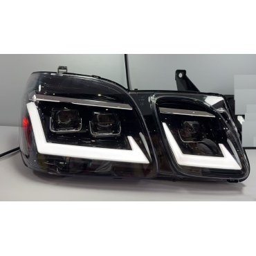 Lexus LX470 1998+ оптика передняя Full LED черная ZW