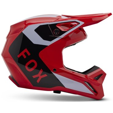 Шолом FOX V1 Helmet - LEAN [Flo Red]