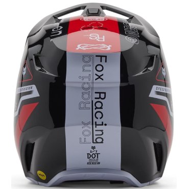 Шолом FOX V1 Helmet - RACE SPEC [Flo Red]