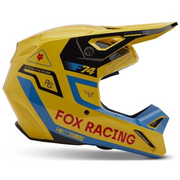 Шолом FOX V1 Helmet - RACE SPEC [Pale Yellow]