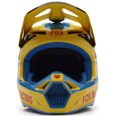 Шолом FOX V1 Helmet - RACE SPEC [Pale Yellow]