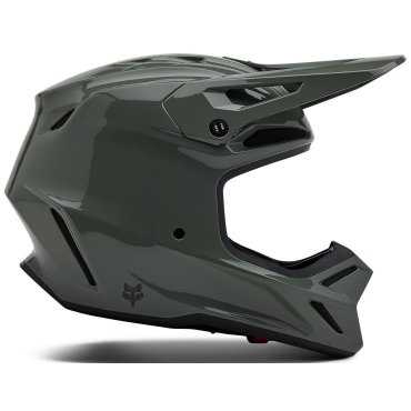 Шолом FOX V3 RS Helmet - SOLID [Dark Stone]