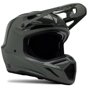 Шолом FOX V3 RS Helmet - SOLID [Dark Stone]