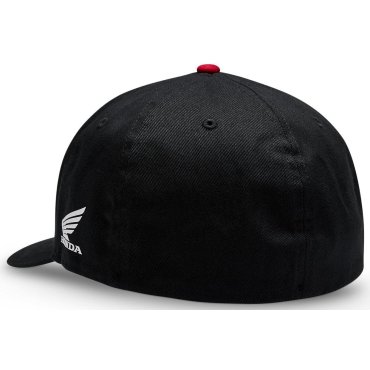 Кепка FOX FlexFit Hat - HONDA® [Black]