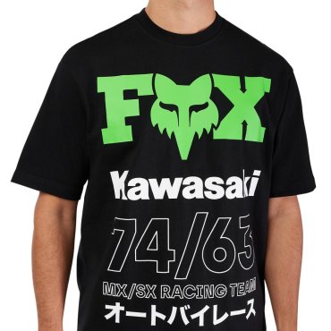 Футболка FOX OVERSIZE Short Sleeve Tee - KAWI® [Black]