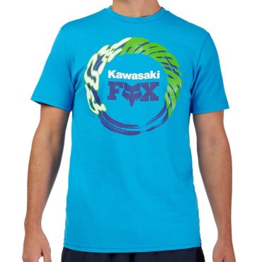 Футболка FOX Short Sleeve Tee - KAWI® [True Blue]