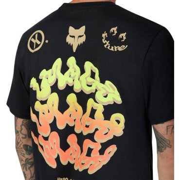 Футболка FOX PREMIUM Short Sleeve Tee - FUTURE [Black]