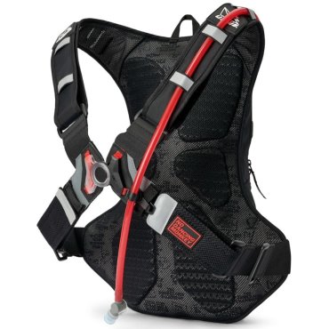 Рюкзак USWE MOTO HYDRO 12L Hydration Pack - Adventure [Black]