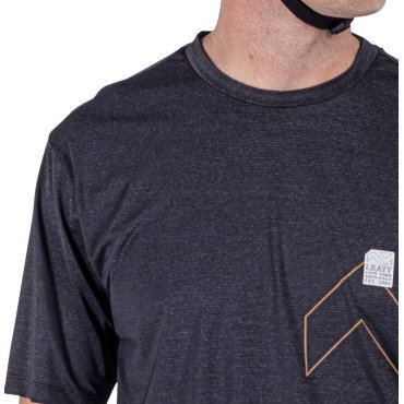 Джерсі LEATT MTB 1.0 Trail X-Flow Jersey [Black]