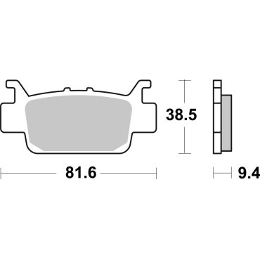 Гальмівні колодки SBS Upgrade Brake Pads