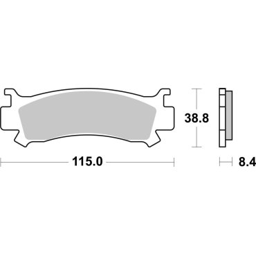 Гальмівні колодки SBS Upgrade Brake Pads