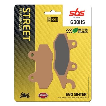 Гальмівні колодки SBS Performance Front Brake Pads