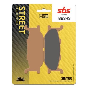 Гальмівні колодки SBS Performance Front Brake Pads