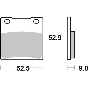 Гальмівні колодки SBS Performance Rear Brake Pads