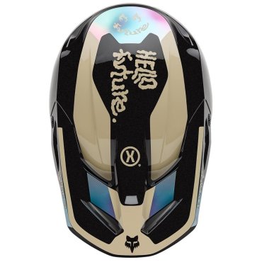 Шолом FOX V1 Helmet - HELLO FUTURE [Black]