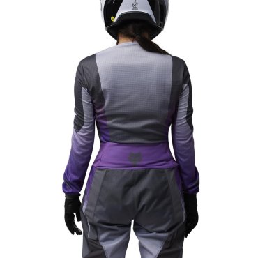 Жіноча джерсі FOX 180 Woman Jersey - LEAN [Dark Purple]