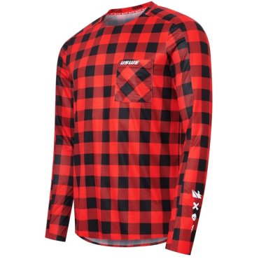 Джерсі USWE Flannel Jersey [Flame Red]