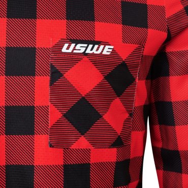 Джерсі USWE Flannel Jersey [Flame Red]