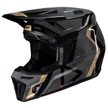 Шолом LEATT Moto 8.5 Helmet + Goggle [Black]