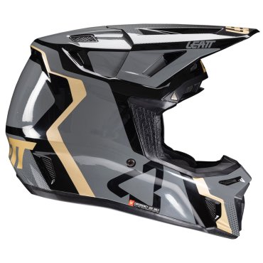 Шолом LEATT Moto 8.5 Helmet + Goggle [Black]