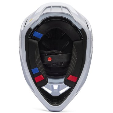 Шолом FOX V3 RS Helmet - FRACTURE [White]