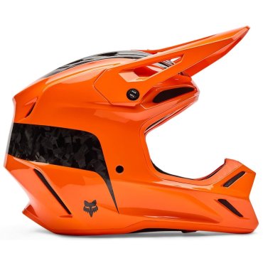 Шолом FOX V3 RS Helmet - FRACTURE [Flo Orange]