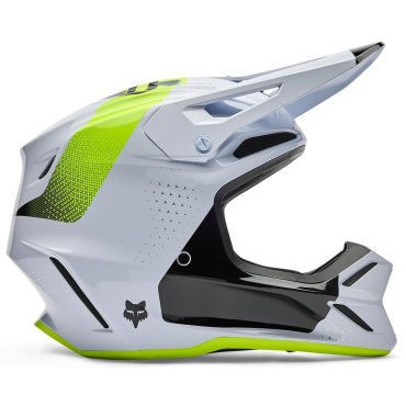 Шолом FOX V3 Helmet - TINE [White]