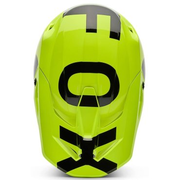 Шолом FOX YTH V1 Helmet - SHIELD [Flo Yellow]