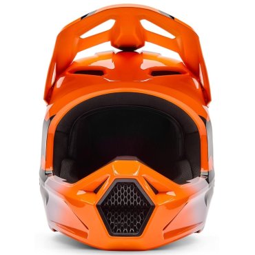 Шолом FOX YTH V1 Helmet - SHIELD [Flo Orange]
