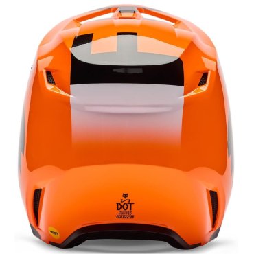 Шолом FOX YTH V1 Helmet - SHIELD [Flo Orange]