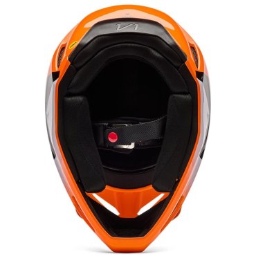 Шолом FOX YTH V1 Helmet - SHIELD [Flo Orange]