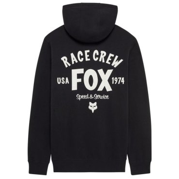 Толстовка FOX Hoodie - SLOGAN [Black]