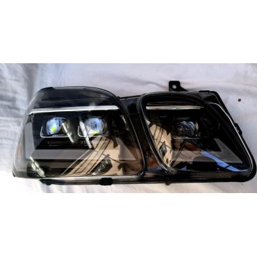 Lexus LX470 1998+ оптика передняя Full LED черная ZW