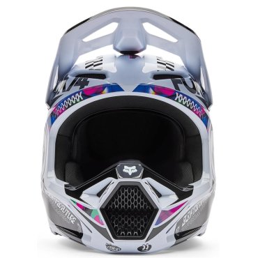 Шолом FOX V1 Helmet - IMAGE COSMO [White]